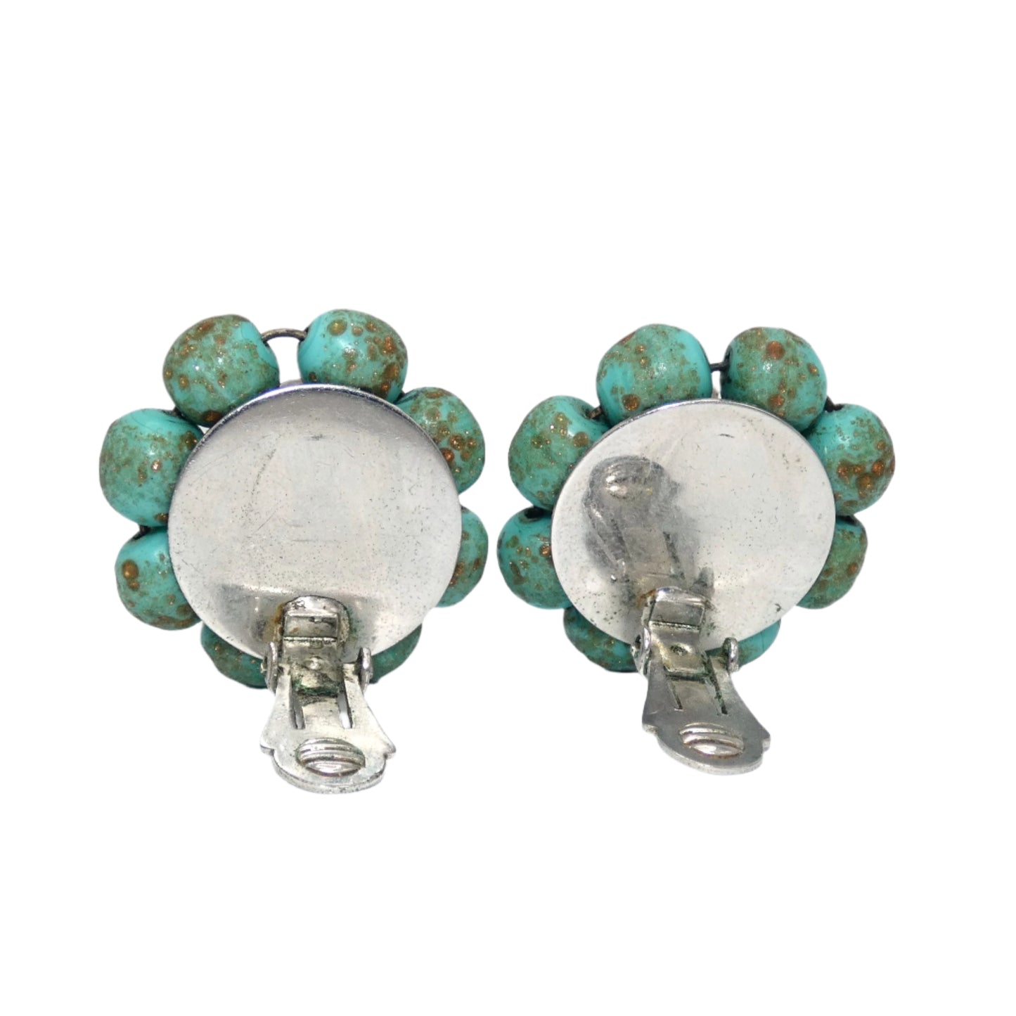 Eisenberg Original Turquoise Brooch & Earrings