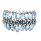 Kramer Givre Rhinestone Cuff Bracelet