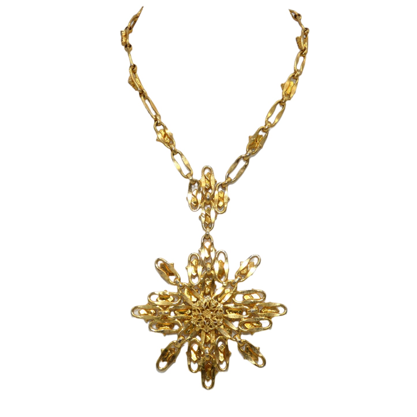 Eisenburg Snowflake Style Necklace & Earrings