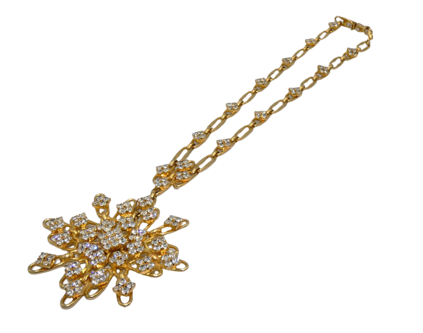 Eisenburg Snowflake Style Necklace & Earrings