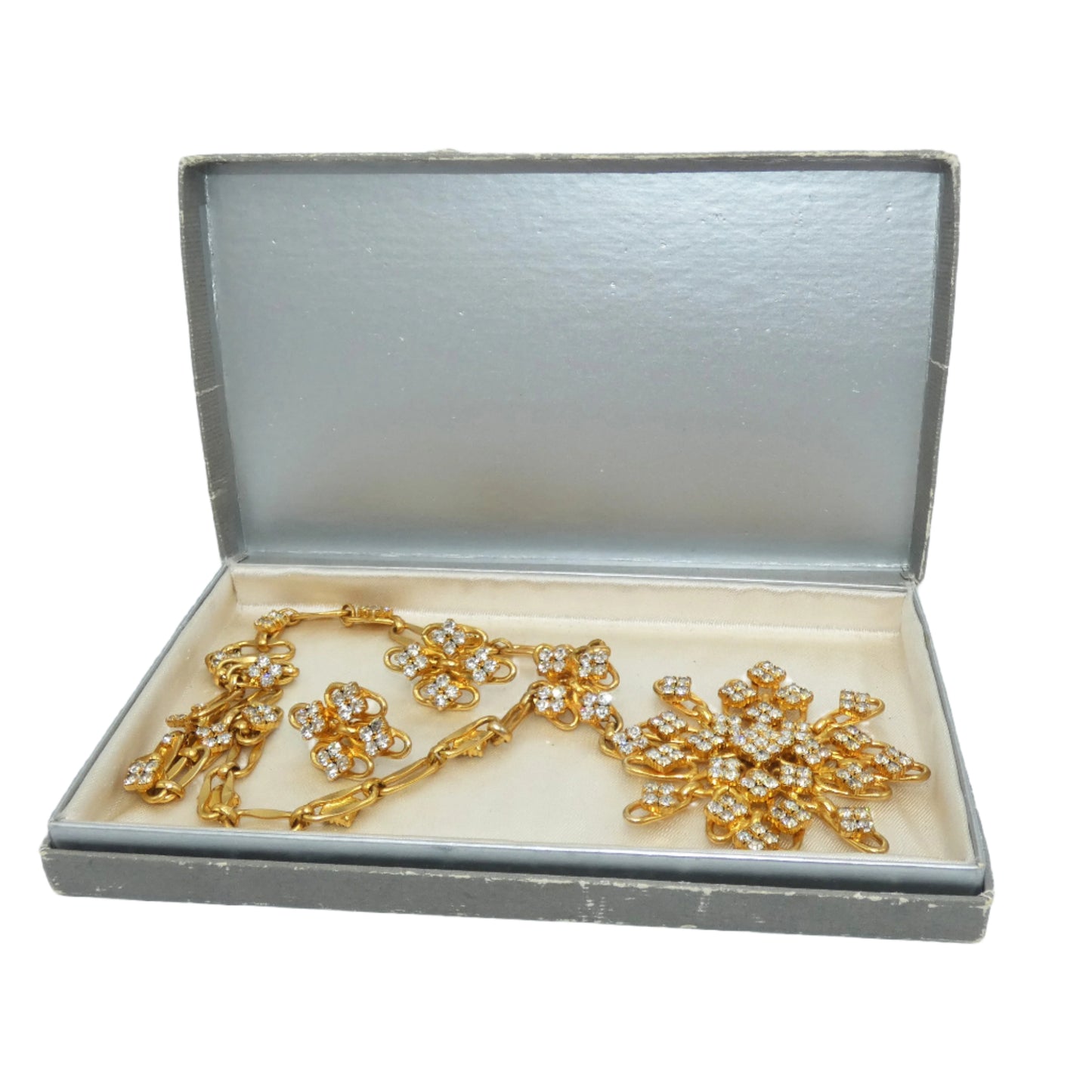 Eisenburg Snowflake Style Necklace & Earrings