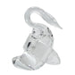 Steuben Glass Swan Rampant