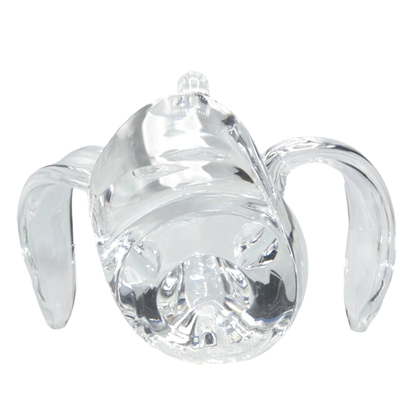 Steuben Glass Swan Rampant