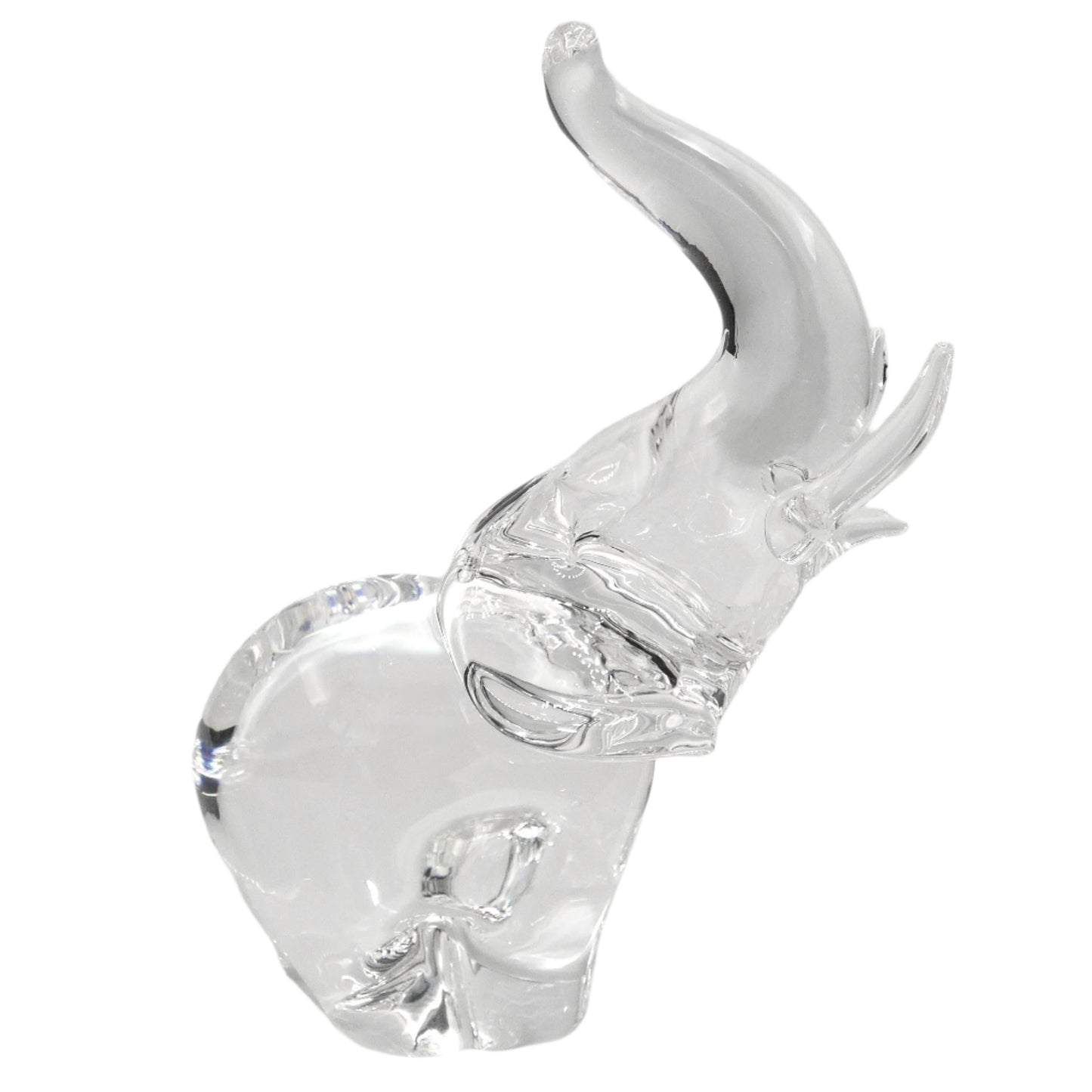 Steuben Glass Trumpeting Elephant