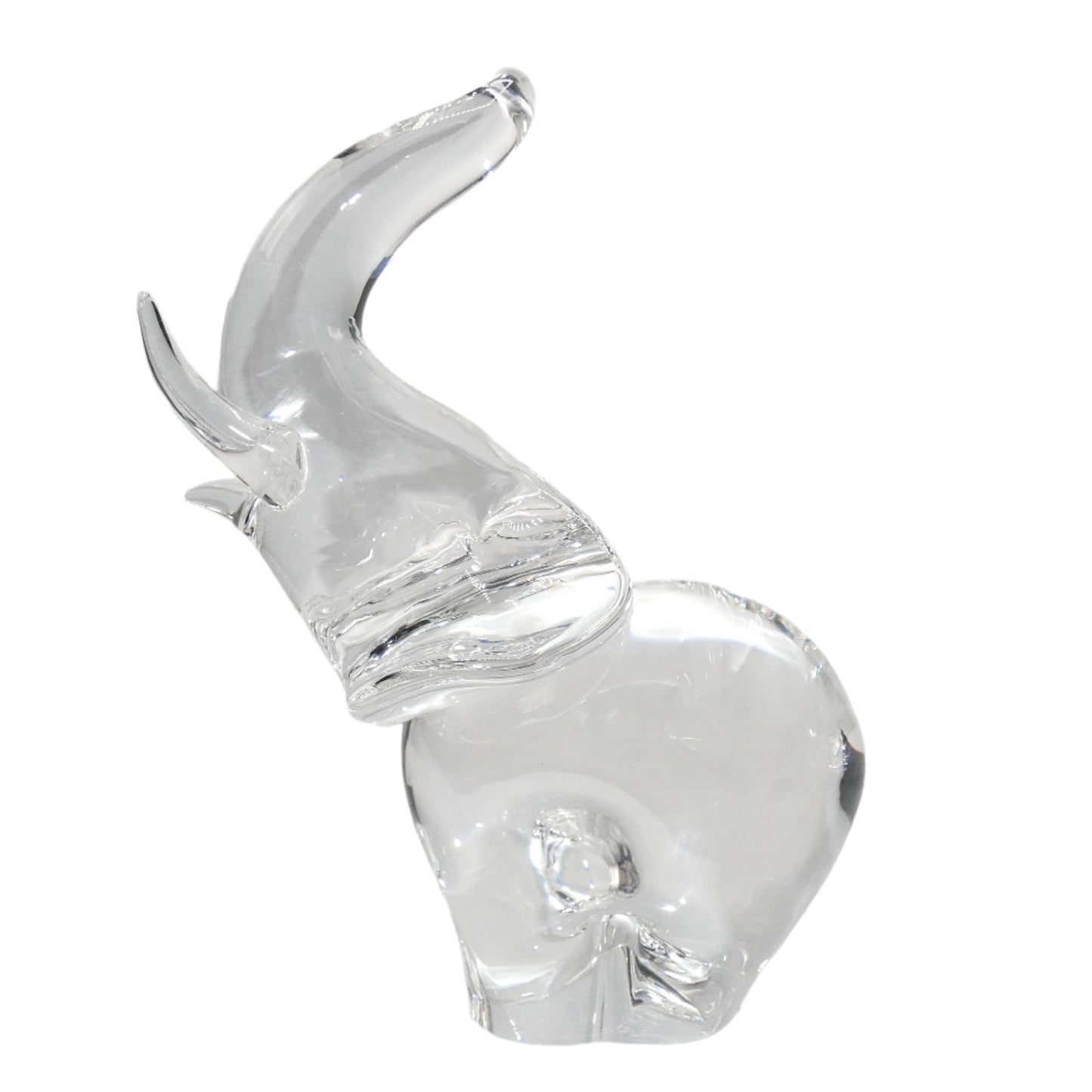 Steuben Glass Trumpeting Elephant