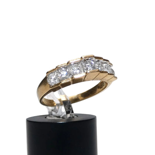 14K Gold Diamond Ring