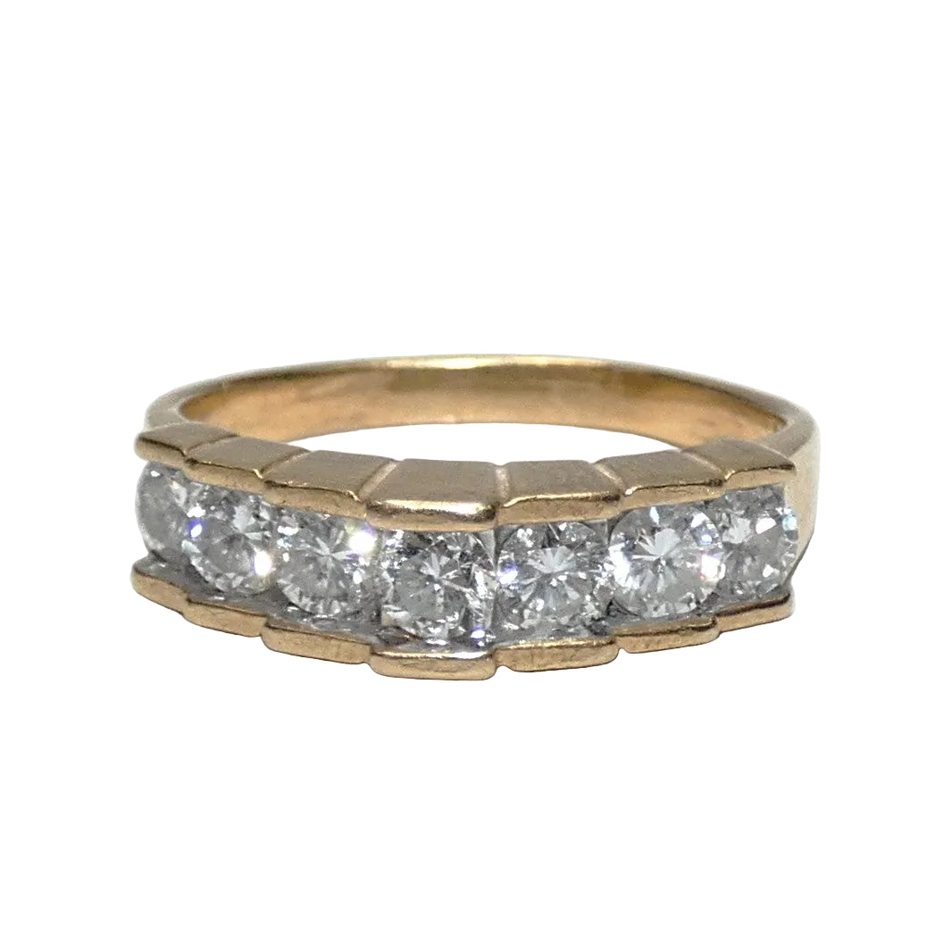14K Gold Diamond Ring