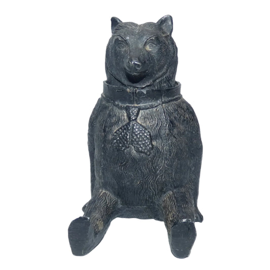 Metal Bear Ink Well