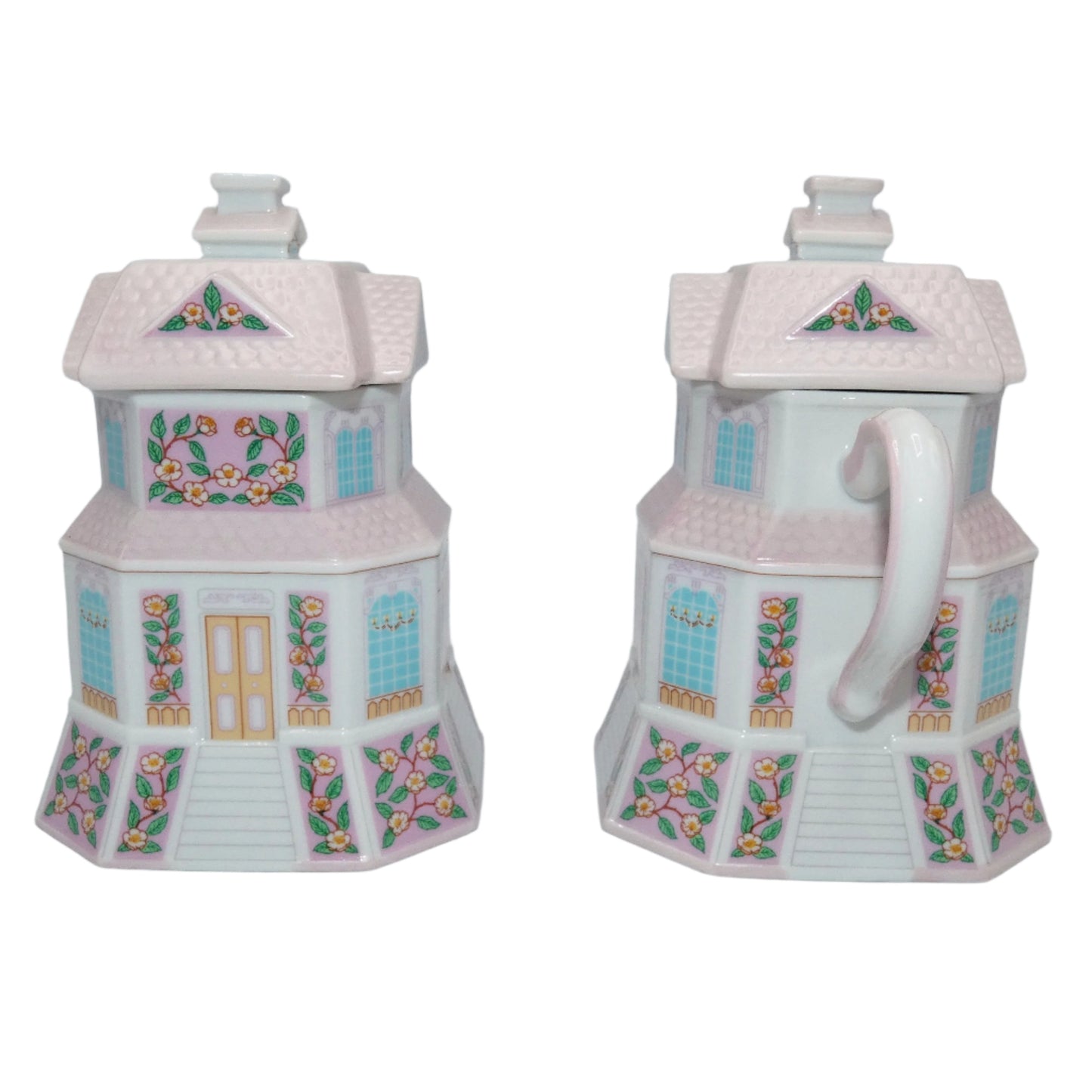 Lenox Village Collection Sugar And Creamer