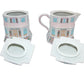 Lenox Village Collection Sugar And Creamer
