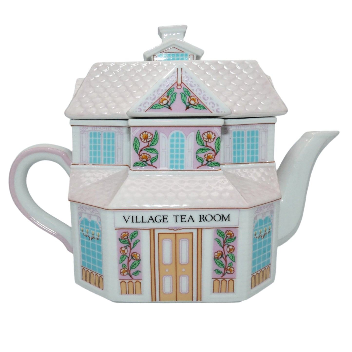 The Lenox Village Fine Porcelain Teapot