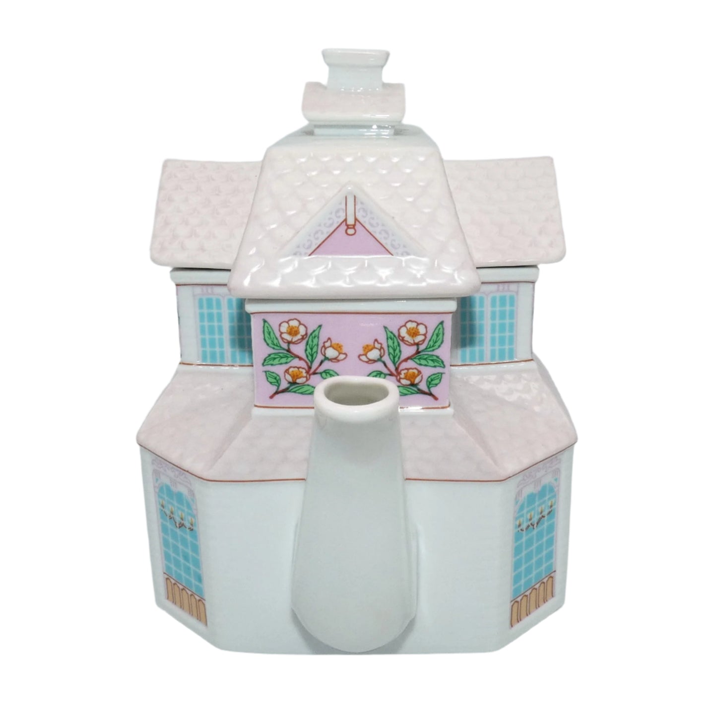 The Lenox Village Fine Porcelain Teapot