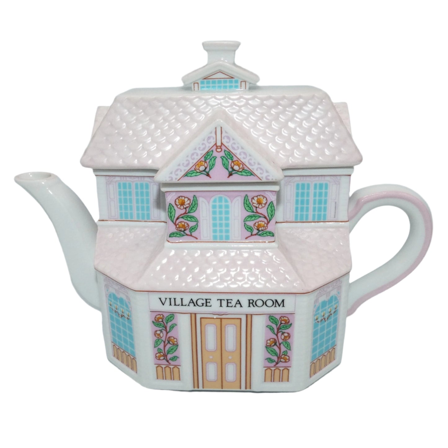 The Lenox Village Fine Porcelain Teapot