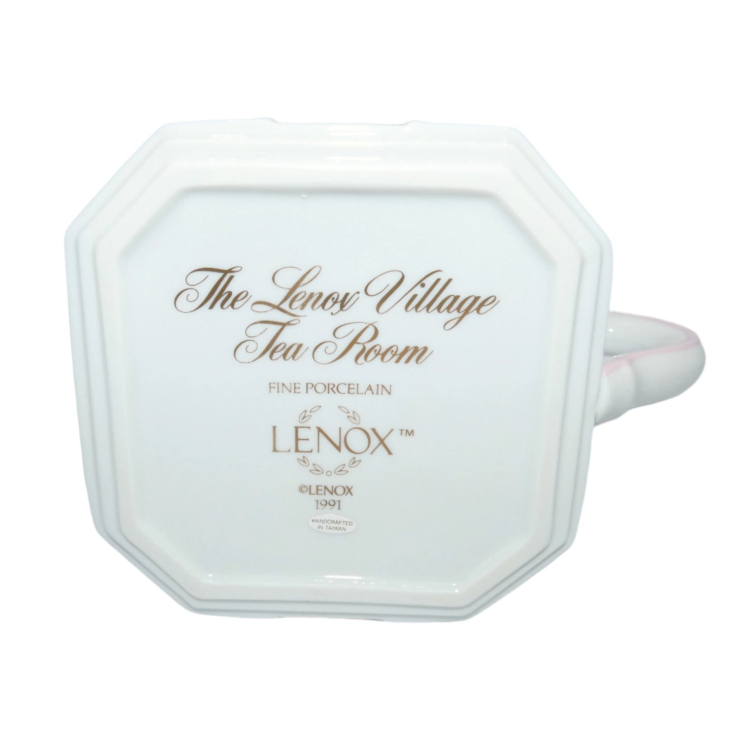 The Lenox Village Fine Porcelain Teapot