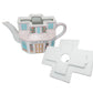 The Lenox Village Fine Porcelain Teapot