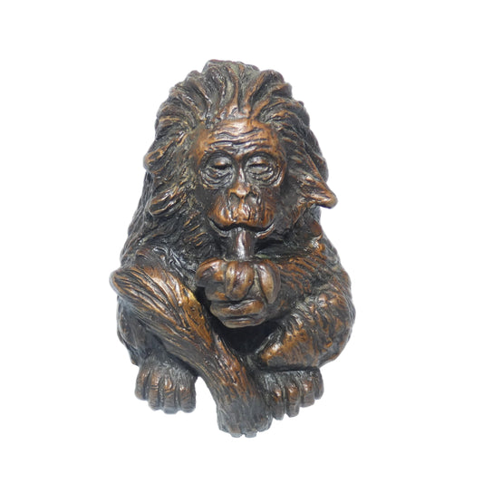 Carl Wagner Bronze Gorilla Figurine "Clyde "