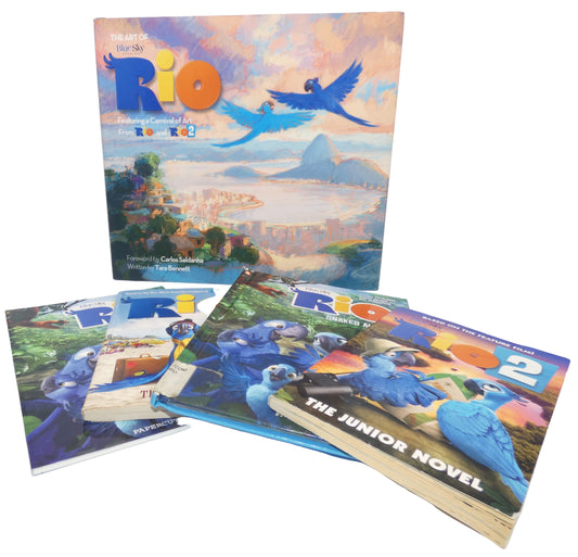 The Art of Rio Signed Book with Rio Novels & Picture Books
