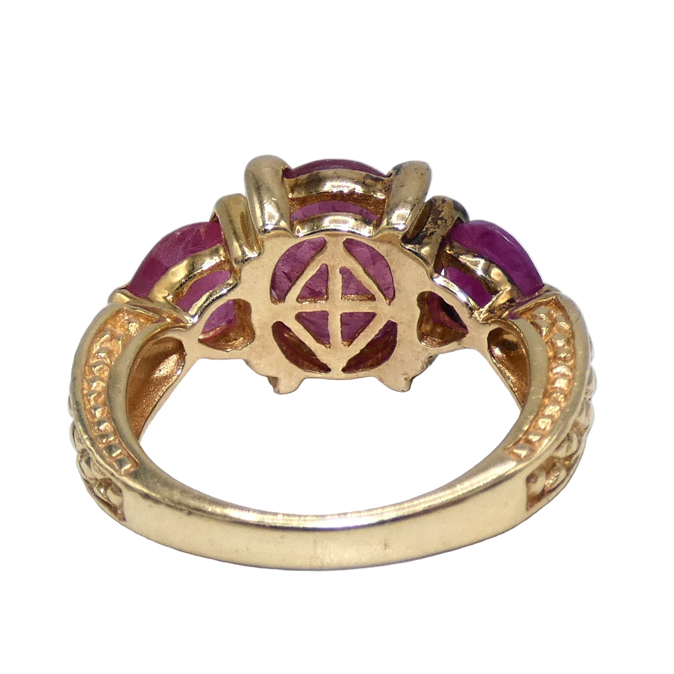 14K Gold Ruby Ring