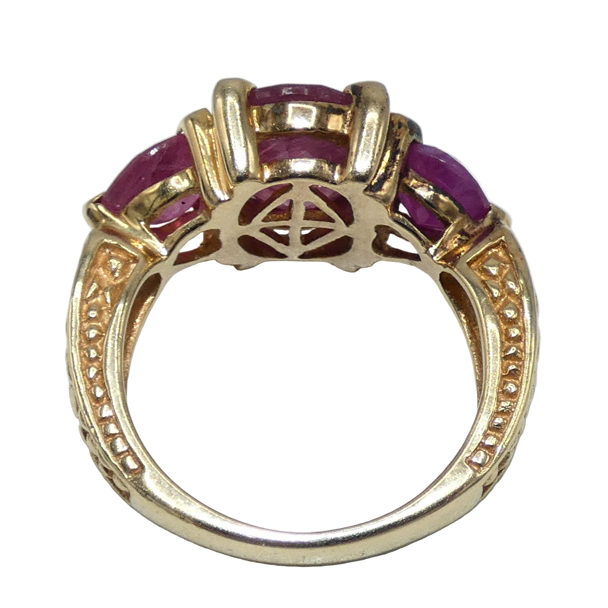 14K Gold Ruby Ring