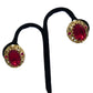 Fillagree West Germany Brooch & Clip-On Earrings