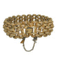 Monet Textured Gold Tone Bracelet