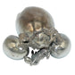 Victor Silverplate Cigarette & Match Holder with Rabbit & Wishbone