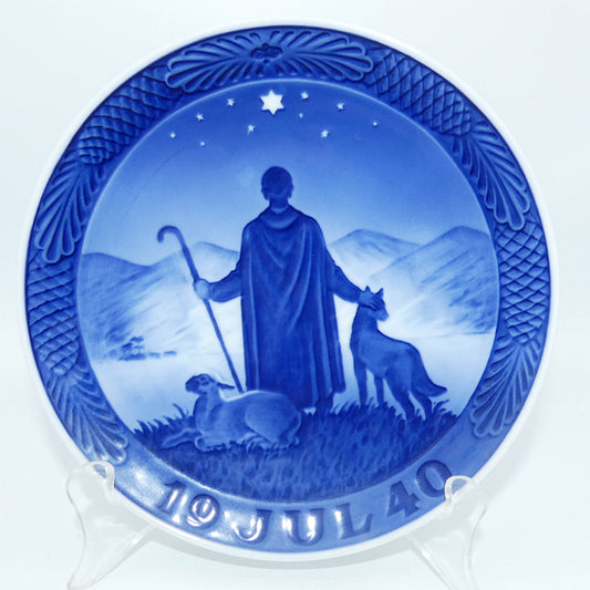 Royal Copenhagen Christmas Plate 1940