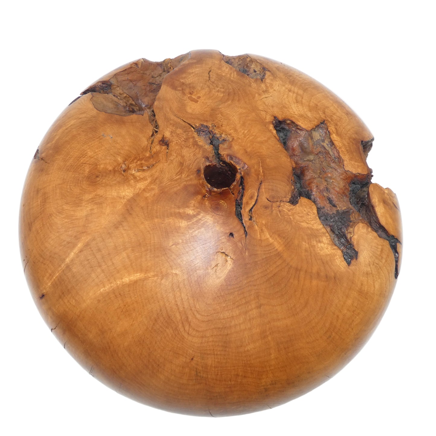 Rude Osolnik Rhododendron Wood Turned Vase Bowl