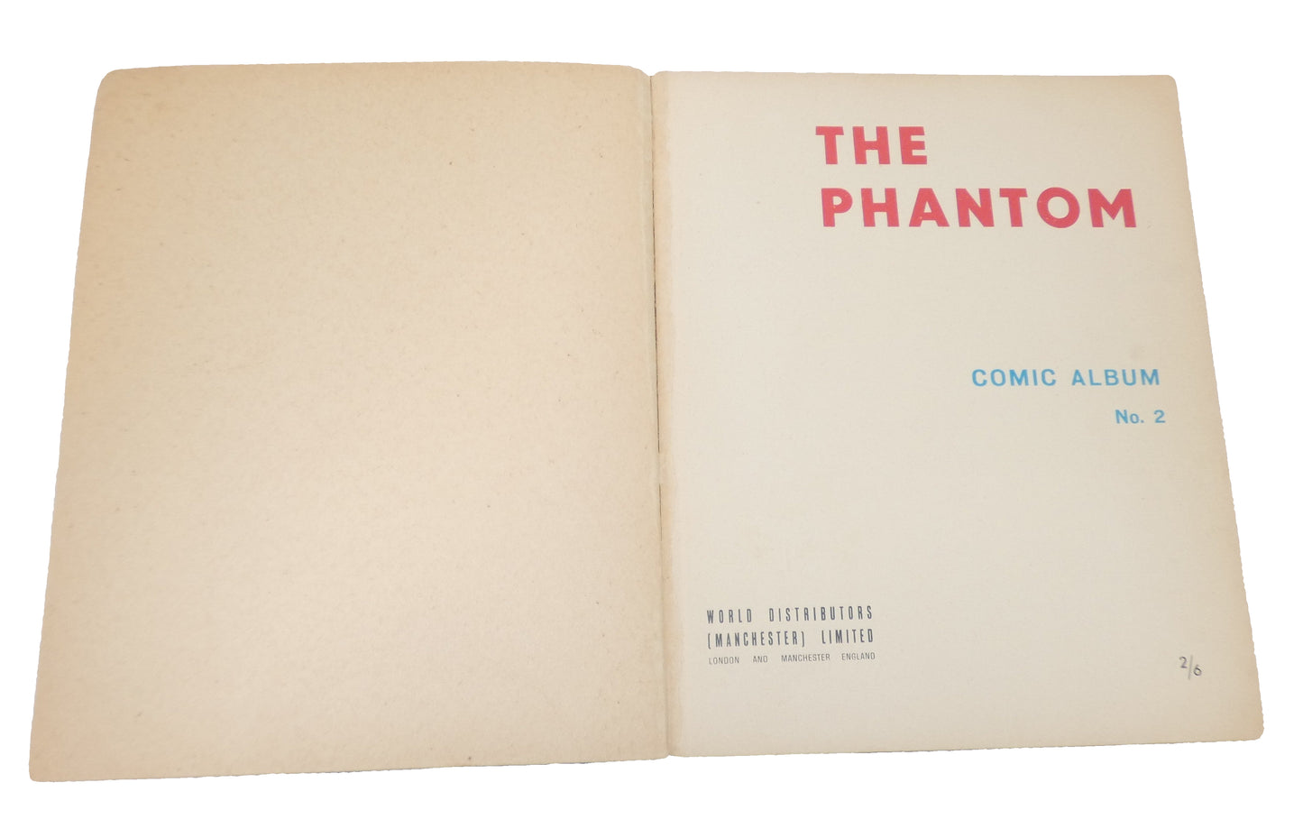 The Phantom Comic Album Vol 2 by World Distributors