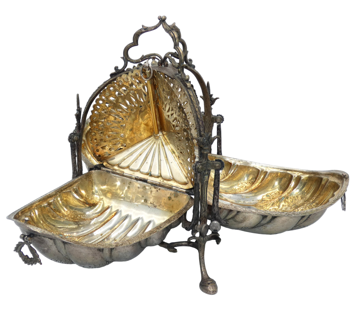 Victorian Silverplate Muffin Warmer