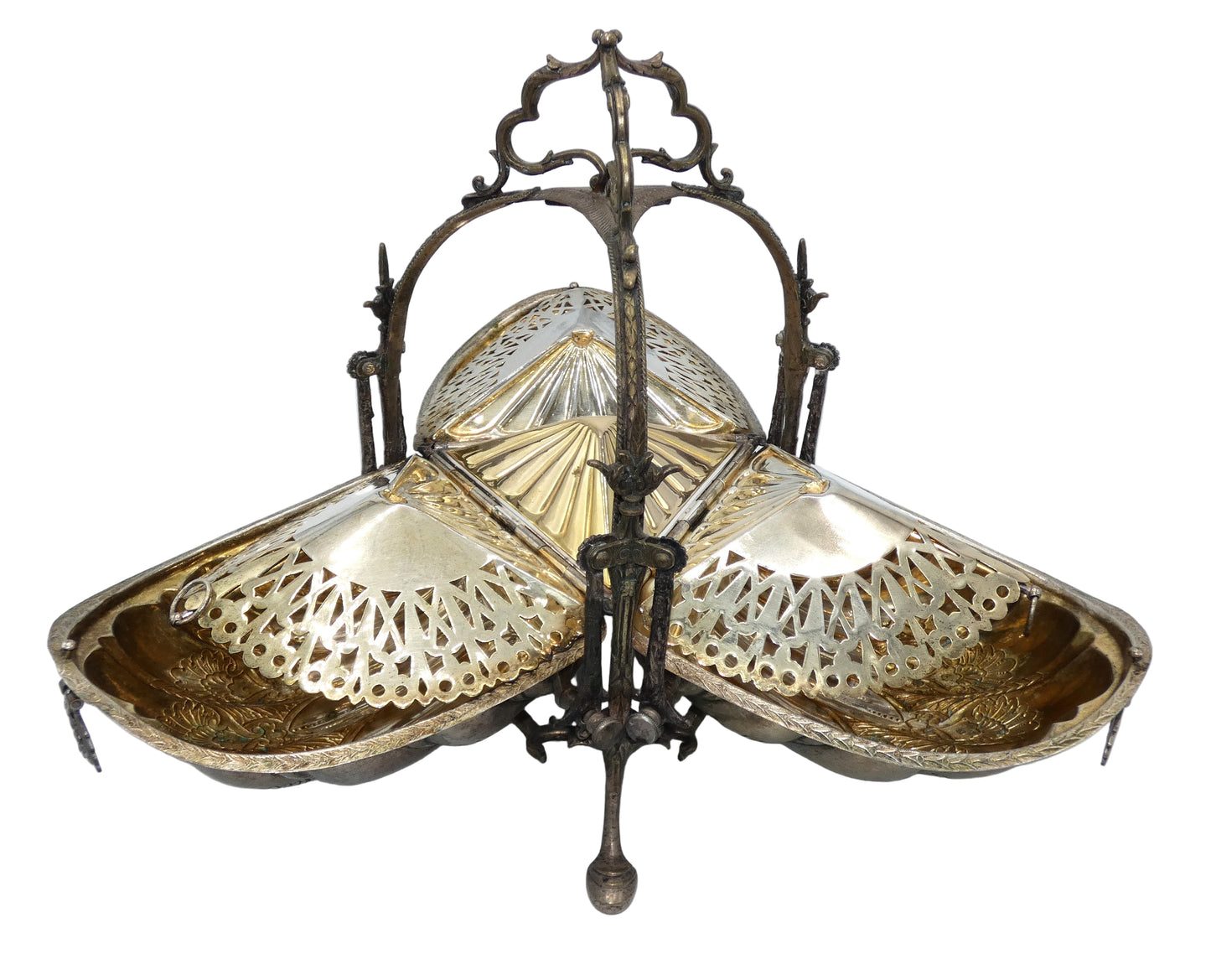 Victorian Silverplate Muffin Warmer