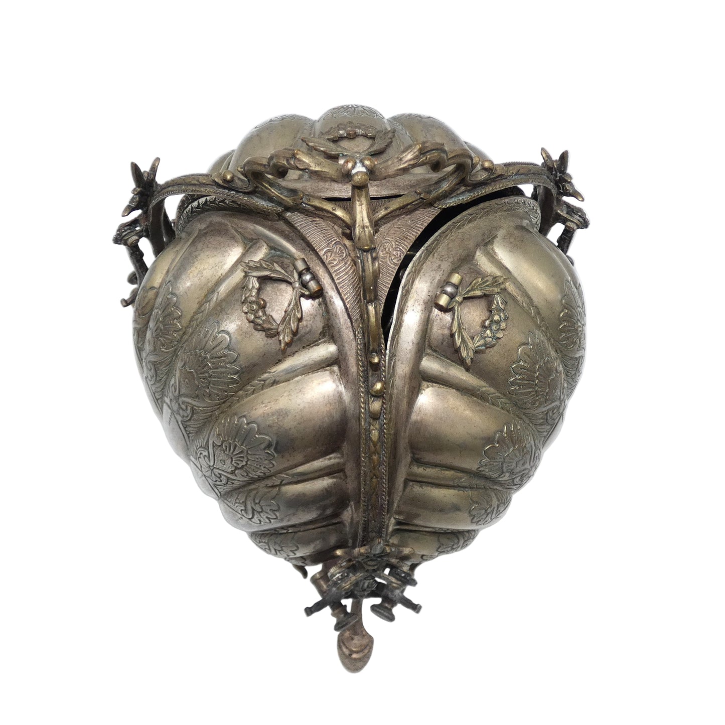 Victorian Silverplate Muffin Warmer