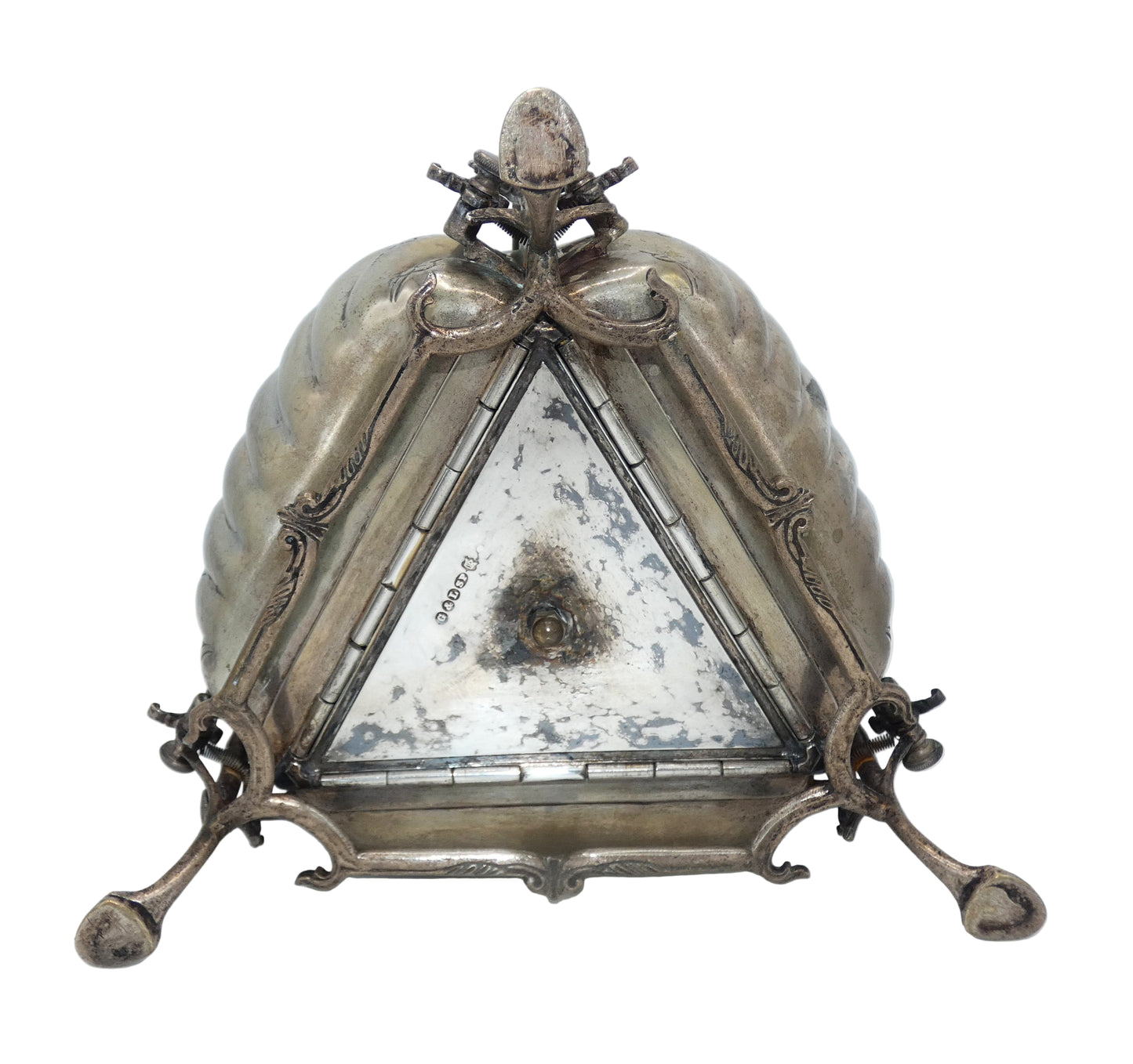 Victorian Silverplate Muffin Warmer