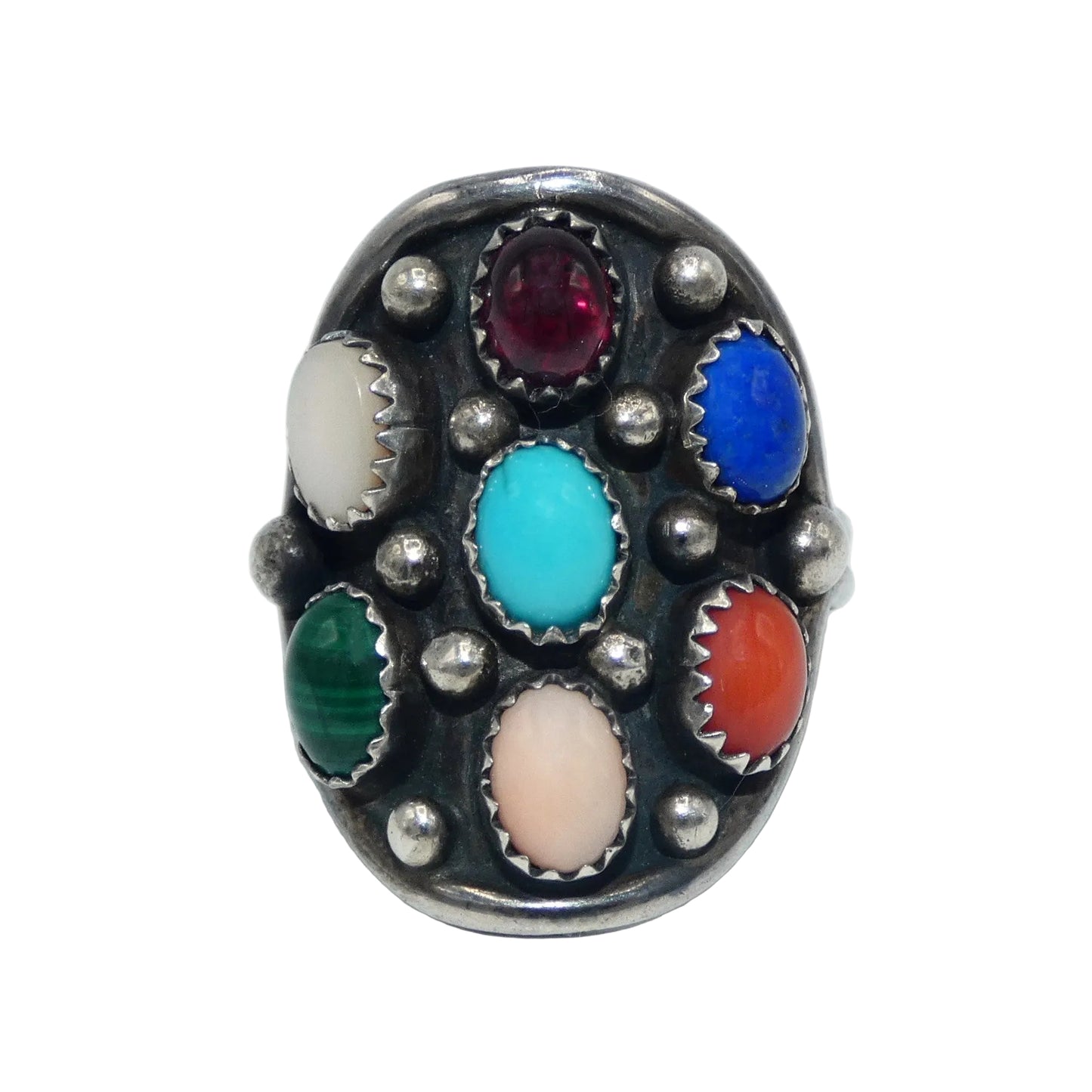 Sterling Silver Shield Ring