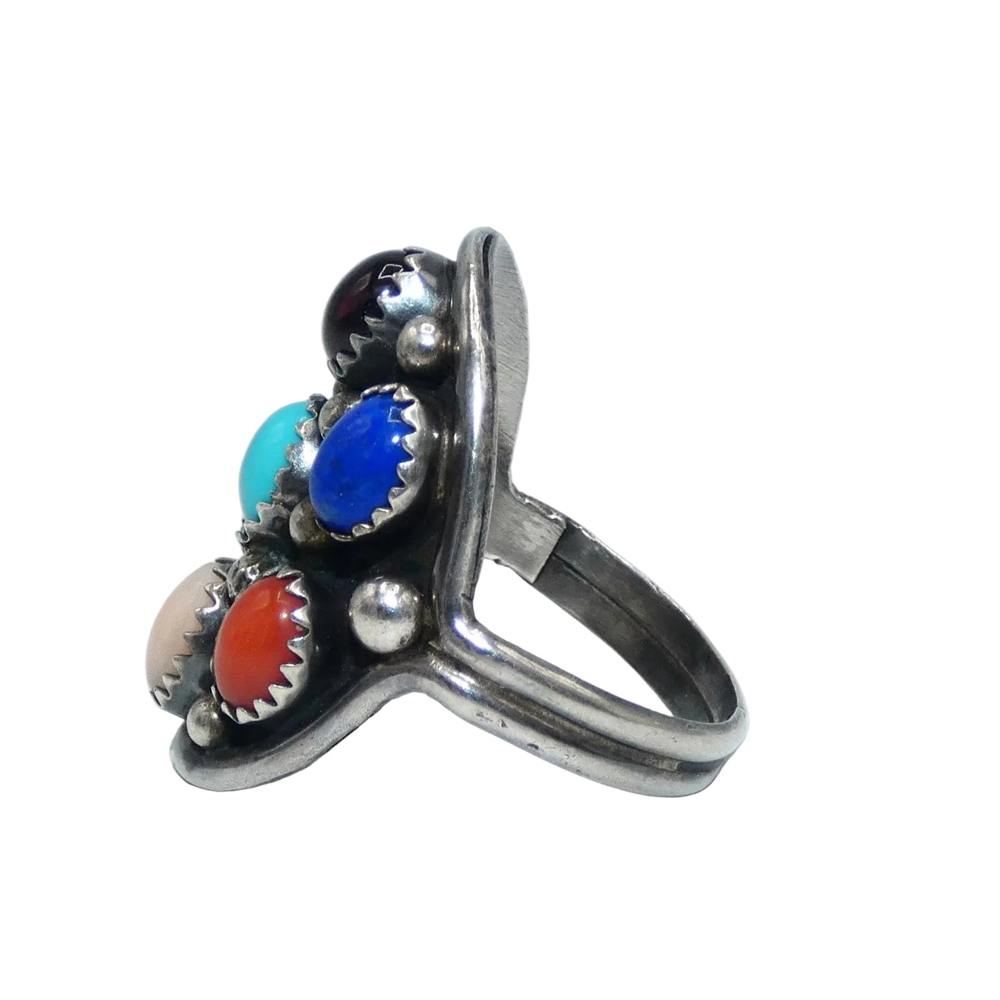 Sterling Silver Shield Ring