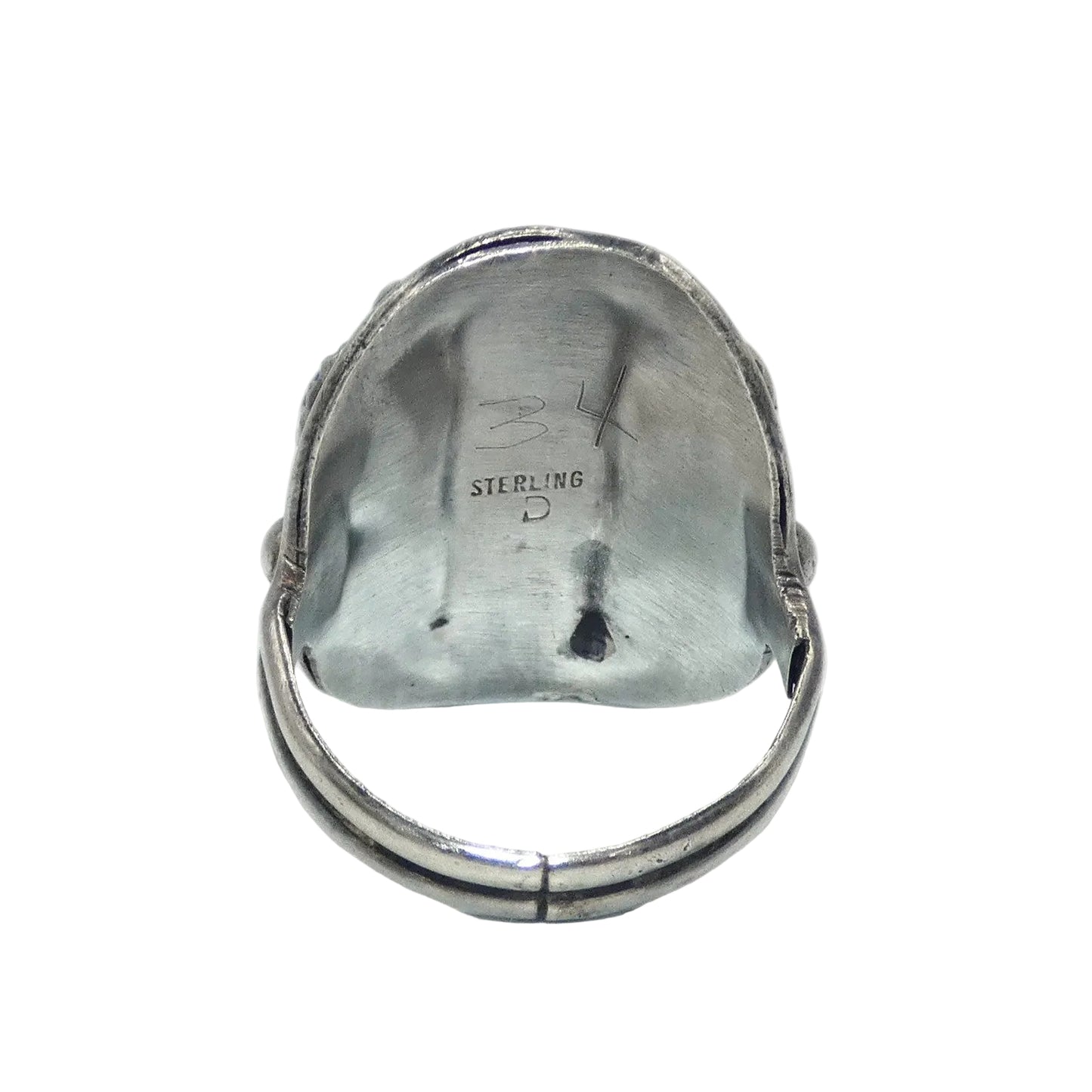 Sterling Silver Shield Ring