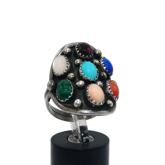 Sterling Silver Shield Ring