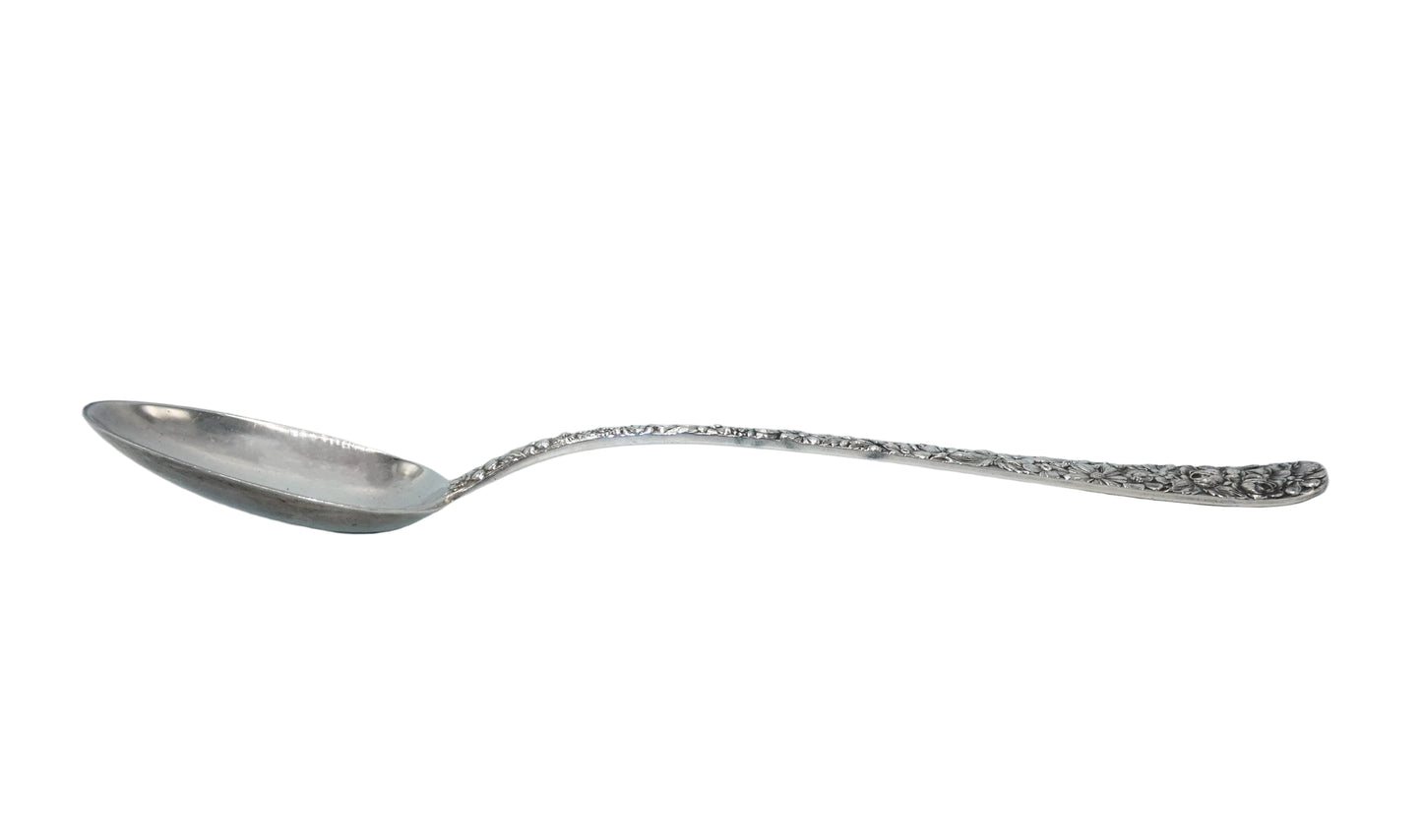 Stieff Reposse Sterling Silver Stuffing Spoon