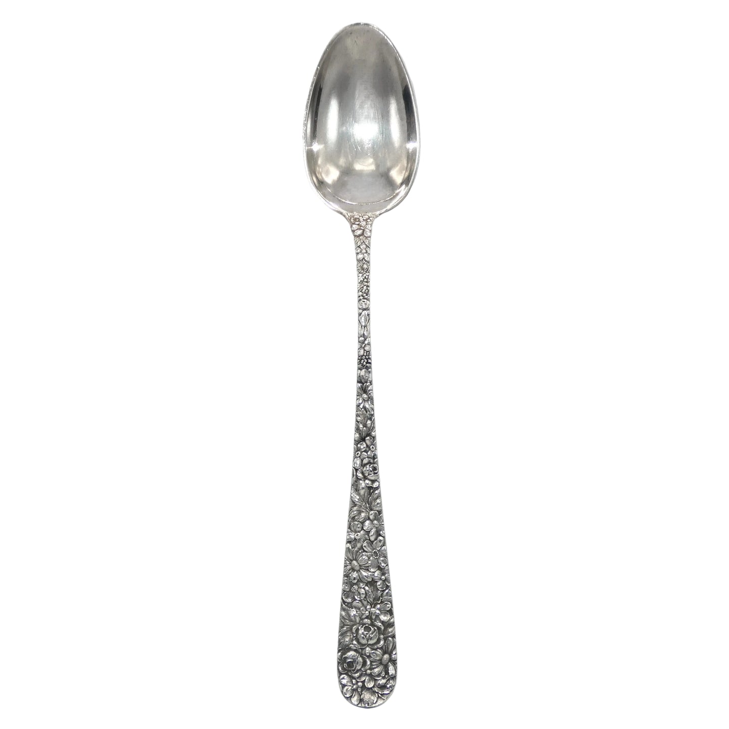 Stieff Reposse Sterling Silver Stuffing Spoon