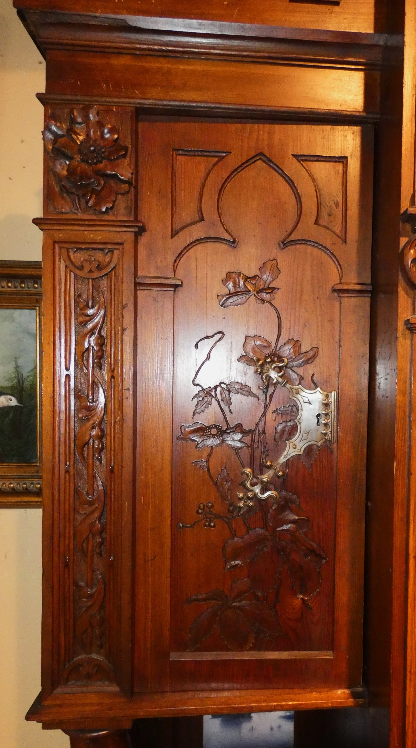 German Pine Cupboard Cabinet The Castle