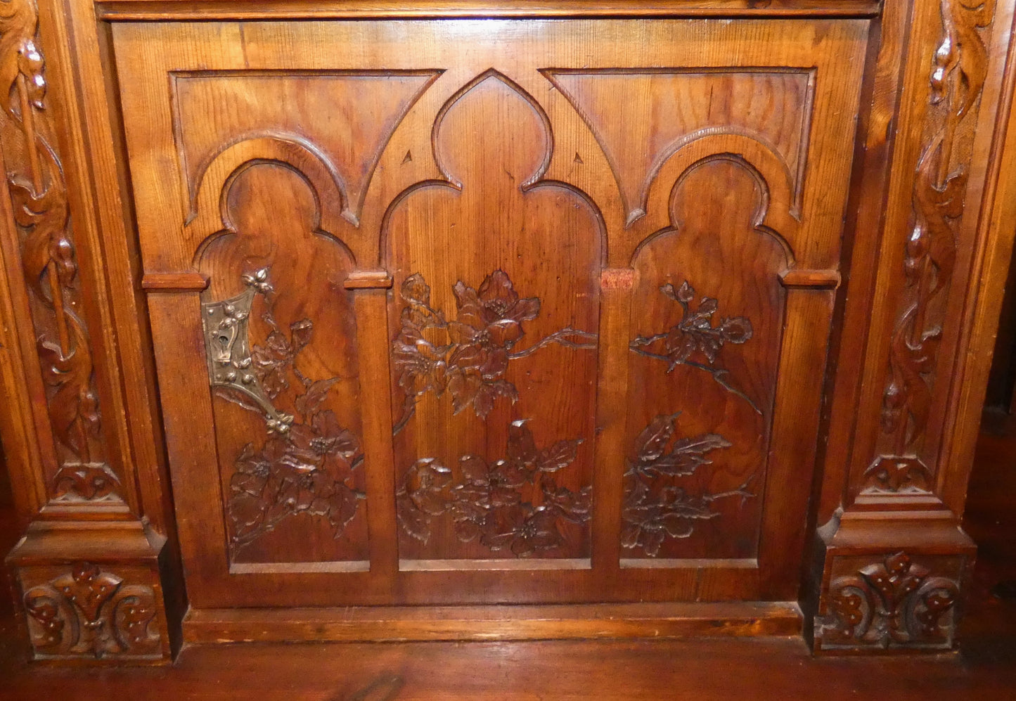 German Pine Cupboard Cabinet The Castle
