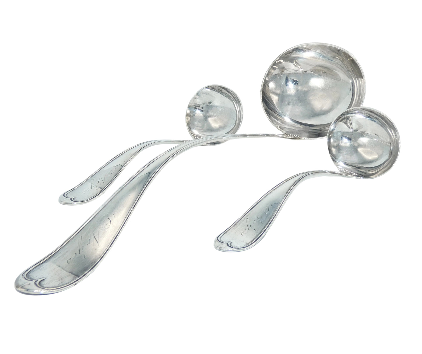 Sterling Ladles from Streve Stanwood Co. with Box