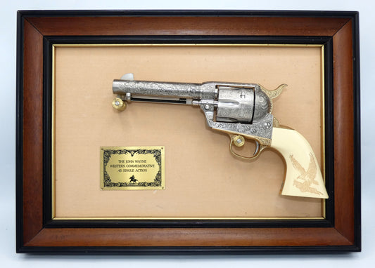 John Wayne Western Commemorative .45 Single Action Franklin Mint