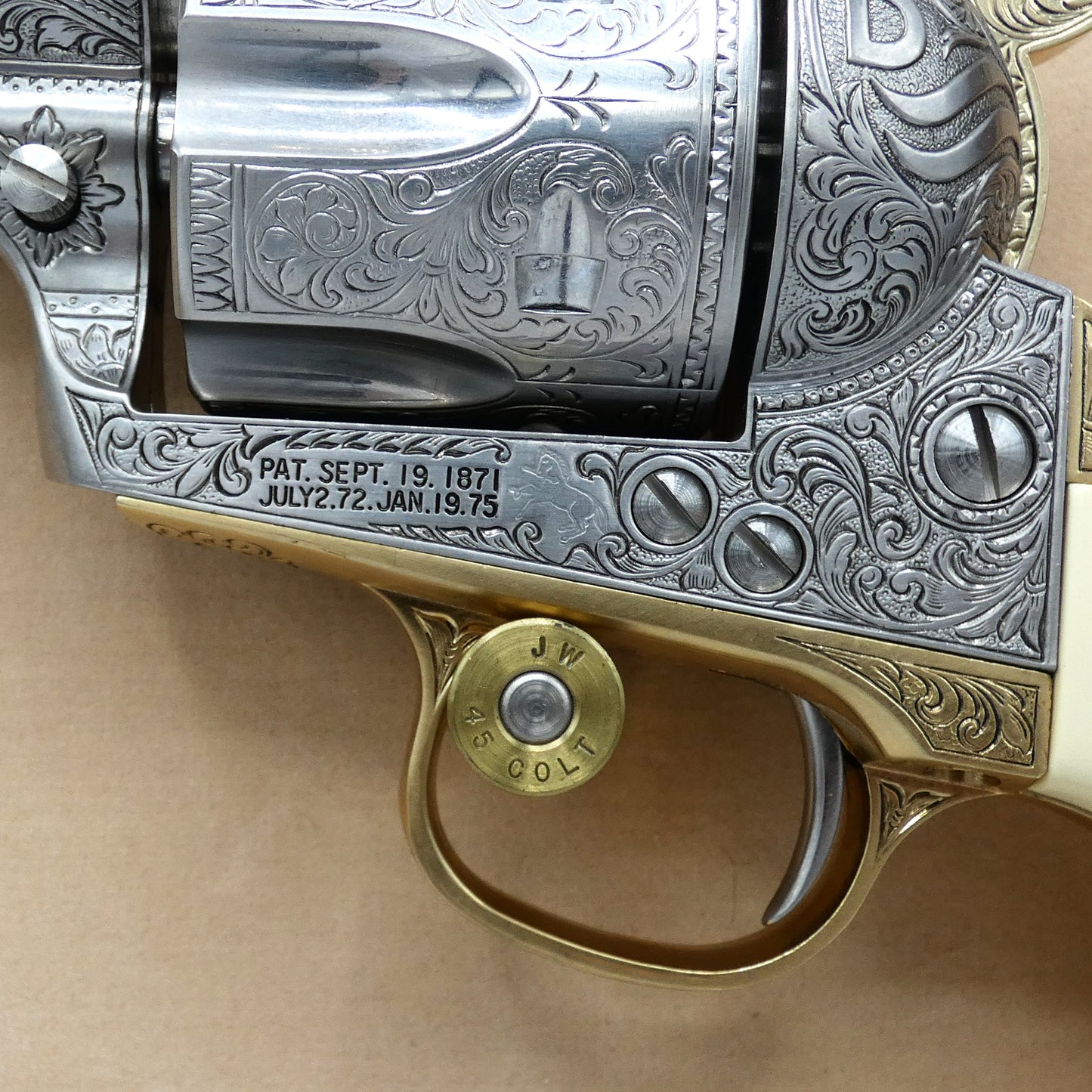 John Wayne Western Commemorative .45 Single Action Franklin Mint