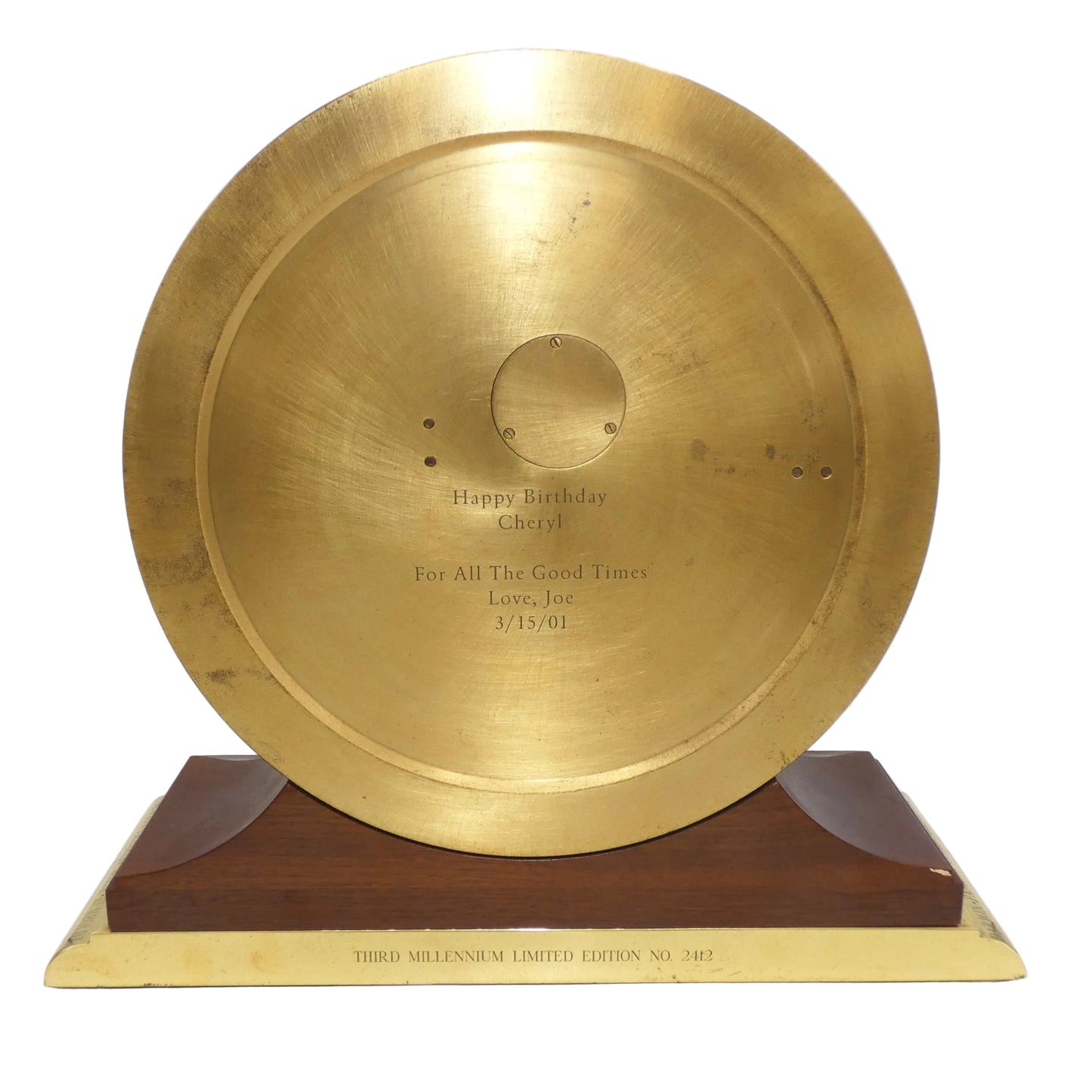 Chelsea 8 1/2" Third Millennium Limited Edition Clock