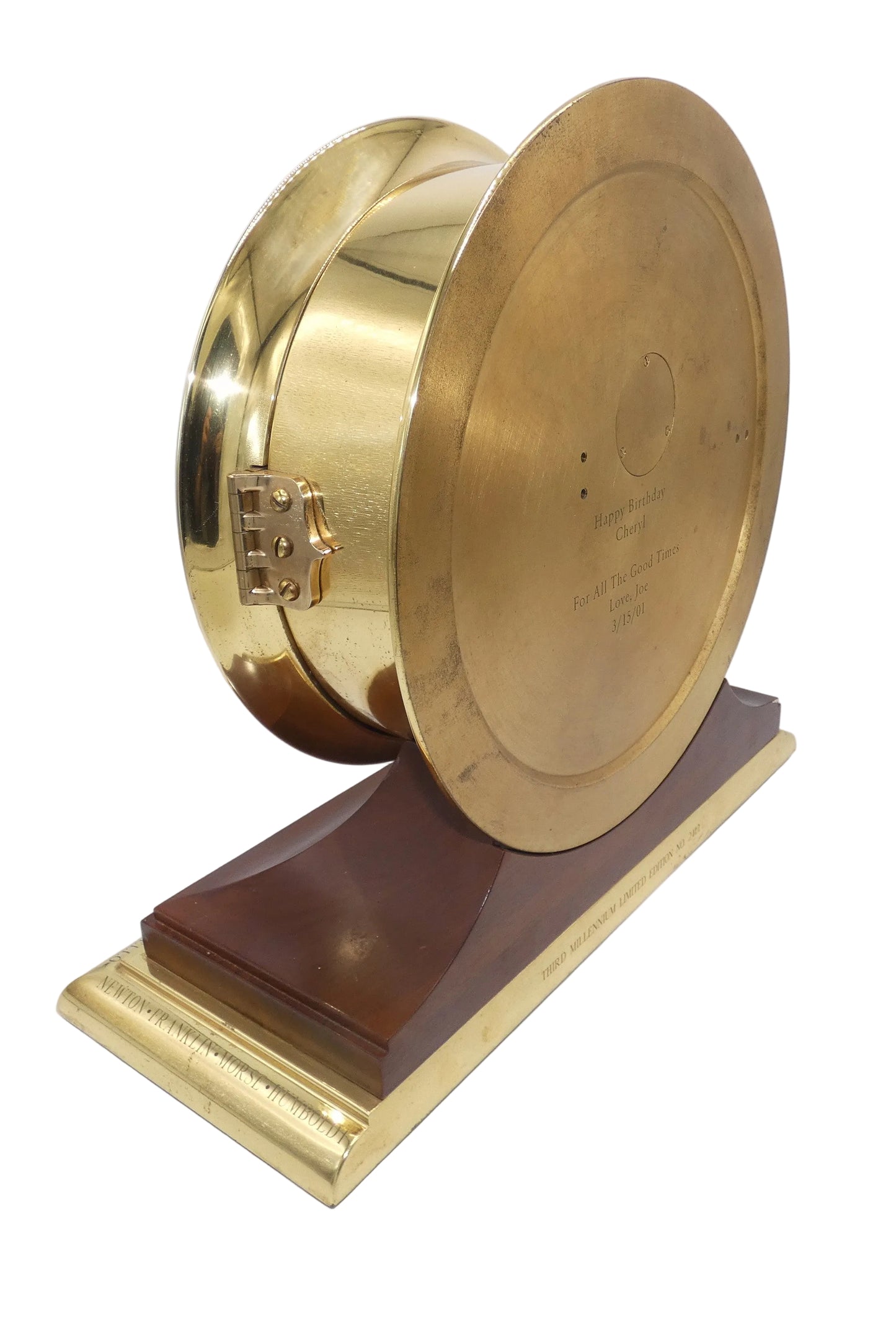 Chelsea 8 1/2" Third Millennium Limited Edition Clock