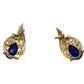 10K Gold Sapphire Ring, Necklace & Earrings Set