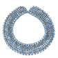 Vintage Ligh blue Rhinestone Statement Necklace & Earrings
