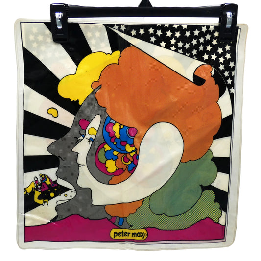 1968 Peter Max Blow-Up Pillow "Summer is a Tape Thing"