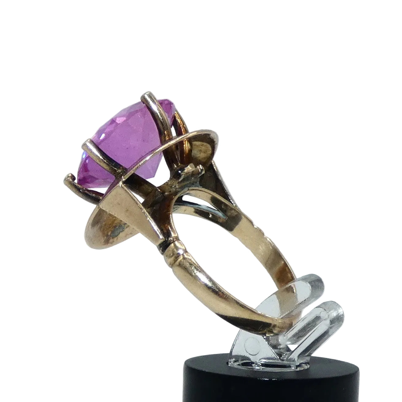 10K Gold Tourmaline Modernist Ring